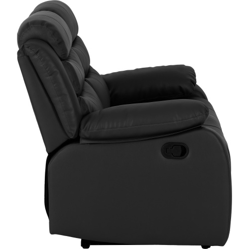 Black 3x2 Recliner Suite