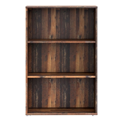 Essential-Tall-Wide-2-Shelf-Bookcase-in-Vintage-Oak1.jpg IW Furniture | Free Delivery