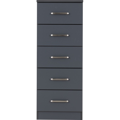 Dakota 5 Drawer Narrow Chest DG